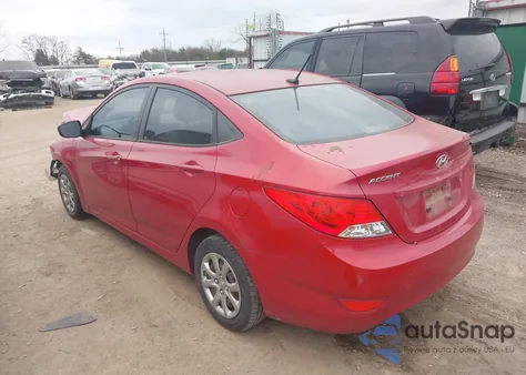 2014 Hyundai Accent Gls из США, поврежденный, VIN KMHCT4AE2EU742000